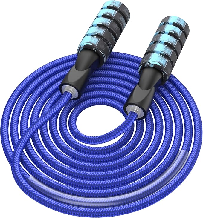 Jump Rope for Women Men, Fitness Jumprope for Women Workout, Adjustable Adult Exercise Skipping Rope