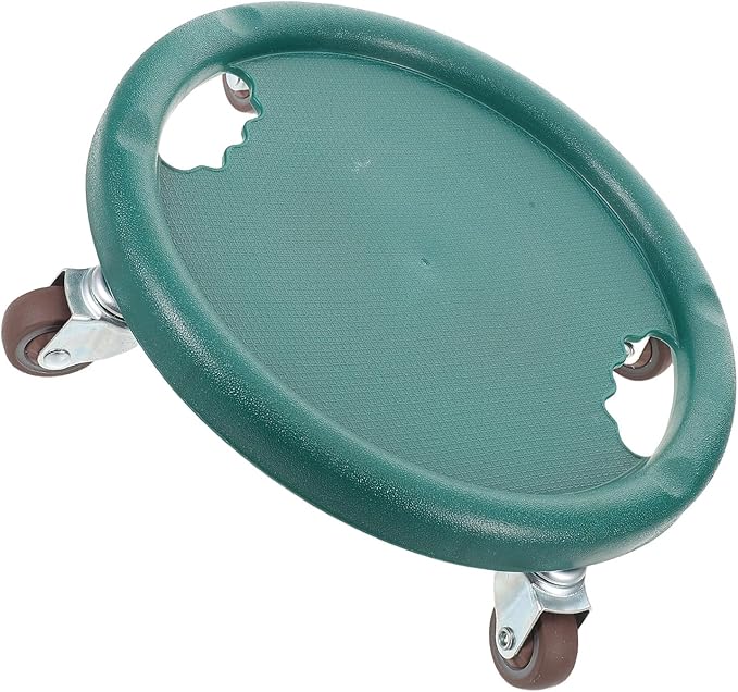 DOITOOL Ab Roller Wheel Fitness Equipment 4-wheel Silent Core Workout Abdominal Trainer Green for Home Gym Strength Training