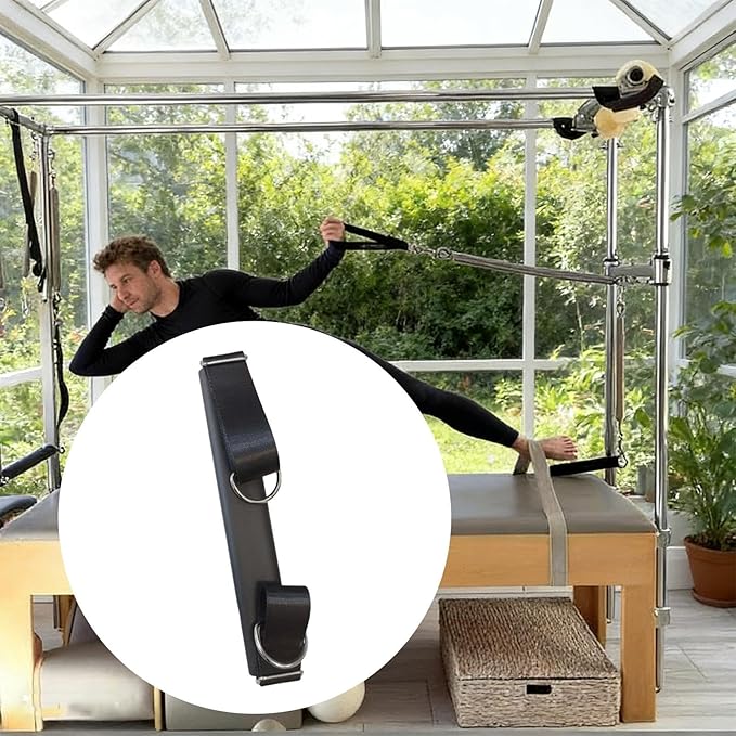 Pilates Foot Strap Padded Pilates Reformer Part Easy to Install Yoga Belt