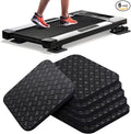 Treadmill Mat Pads 4PCS- Double-Sided Non-Slip - Anti Vibration Mat for Treadmill, Walking Pad, Exercise Bike - Hardwood Floors Protection