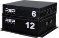 REP Fitness Stackable Soft Foam Plyo Box Set, Adjustable Plyometric Jump Box for Home Gym Workouts, Plyometric Jumping Platform for Exercise, Step Training, HIIT & CrossFit
