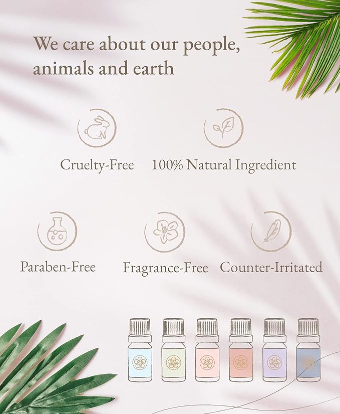 100% Organic Essential Oil, Jojoba Oil for Foot Massage, Veins Treatment, Home Care, Aromatherapy, Natural Ingredients - Cypress, Chamomile, Geranium, Grapefruit, 10ML