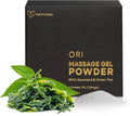 Japanese Nuru Massage Gel Powder 100g | Formulated with Natural Seaweed & Green Tea | Made in Japan | Paraben, & Glycerine Free | Fragrance-Free | Makes 2.64 gal/ 10L | Vegan | Ori