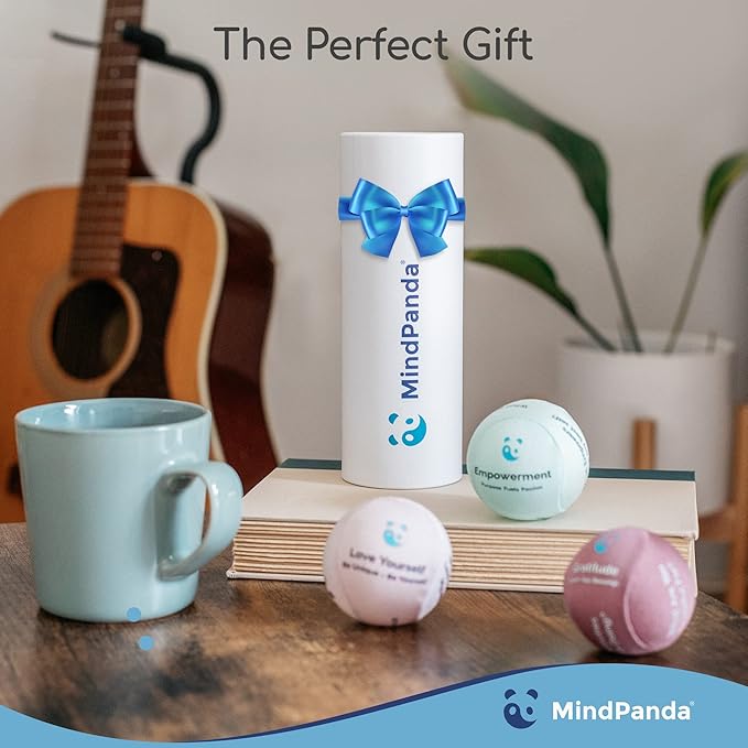 Mind & Body Stress Balls for Adults - Multi-Density Squeeze Balls for Hand Therapy & Grip Strengthening - Stress & Anxiety Relief - Soft to Triple Density Options