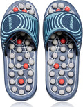 BYRIVER Lower Back Pain Relief Massager Device Product, Spiky Ball Roller Foot Massage Slippers Sandals Shoes, Healthcare Relaxation Gift for mom dad（05XS