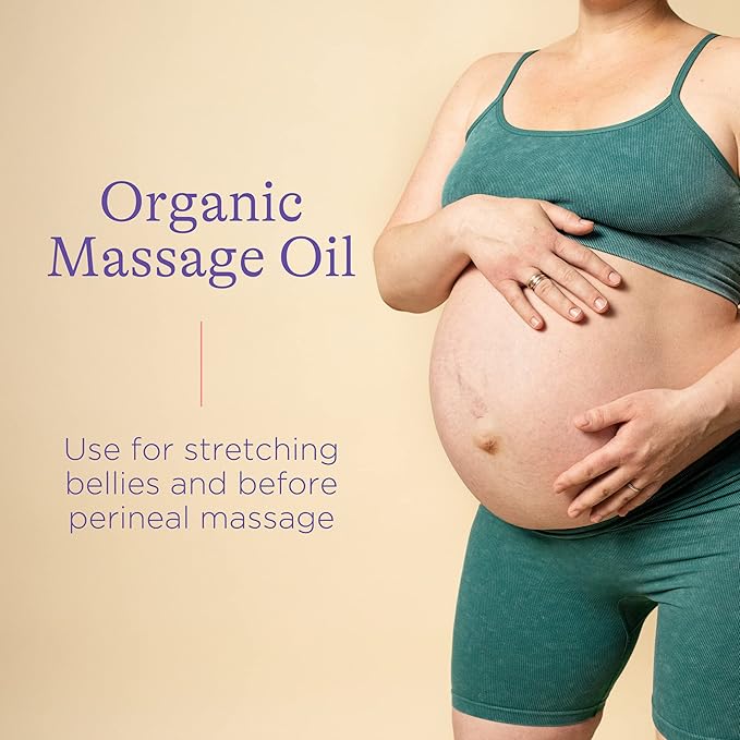 Lansinoh Organic Perineal Massage Oil, 1.7 Fl. Ounces