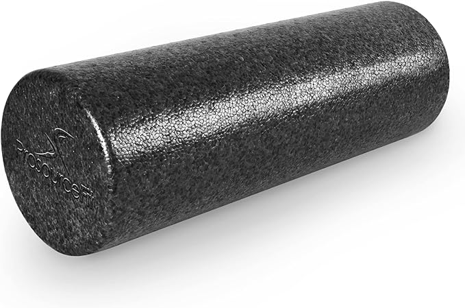 ProsourceFit High Density Foam Rollers Long, Firm Full Body Athletic Massage Tool for Back Stretching, Yoga, Pilates, Post Workout Muscle Recuperation