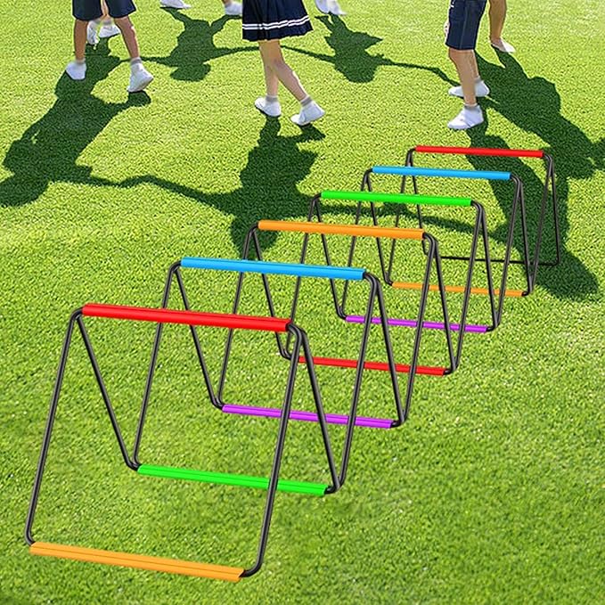 Agility Ladder Football Footwork Ladder for Men Women and Kids Folding Jumping Hurdles for Foot Exercise Fitness