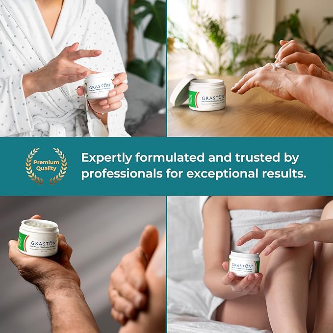 Graston Technique Arnica Soft Tissue Emollient Massage Lotion - 4oz Jar Pro-Grade Therapy Massage Cream for IASTM, Arnica Cream, Relief and Recovery, 1-Pack
