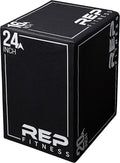 REP Soft Plyo Box | 3-in-1 Foam Jump Box | 3 Size Options 16", 20", 24" | Plyometric Training Platform | Home Gym Equipment | Non-Slip Step Block | Adjustable Workout Box | CrossFit Jump Tool