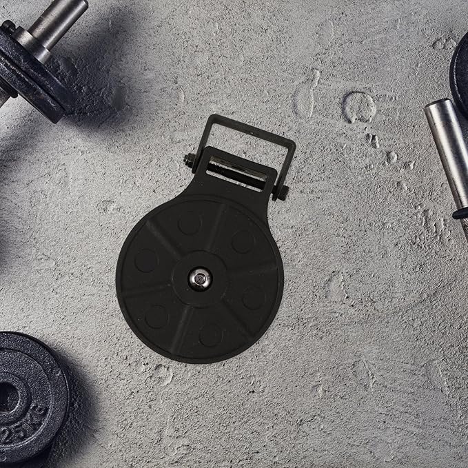 Heavy Duty Pulley Cable Attachment for Gym Pulley System with Swivel Steel Pulldown Attachment for Home Strength Training and Cable Weight Workouts